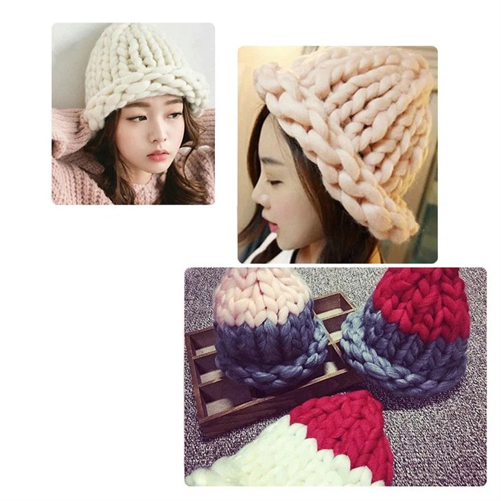 chunky knit blanket pattern by hand