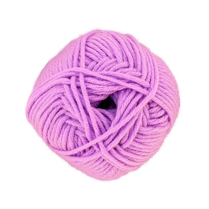 shiny acrylic yarn